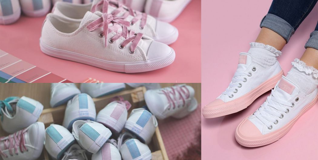 converse chuck taylor all star dainty june candy pink