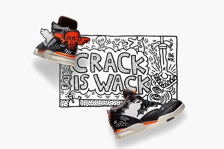 Keith Haring x Reebok “Crack is Wack” Collection