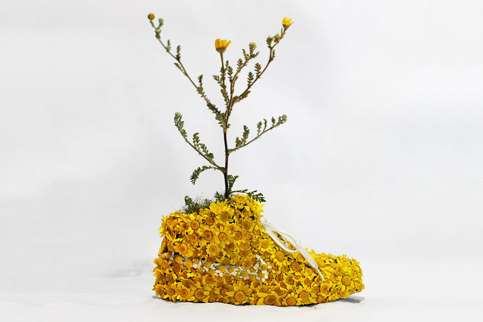 Nike Sneaker Flowers by Mr. Plant
