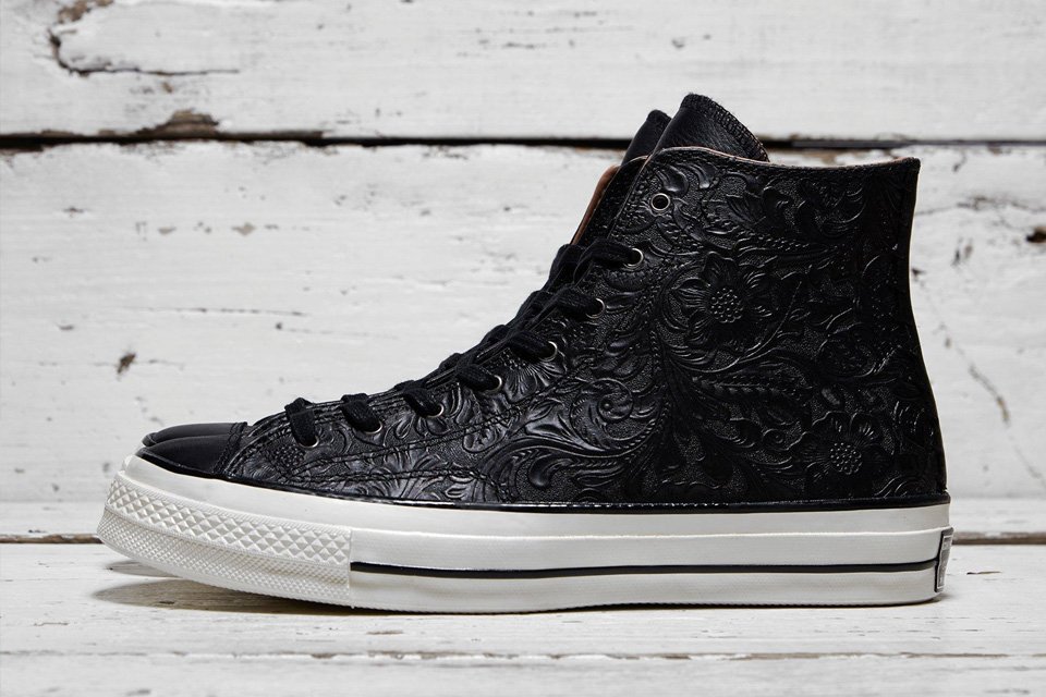 Converse Gets Classy With “Embossed Floral” Chuck Taylors