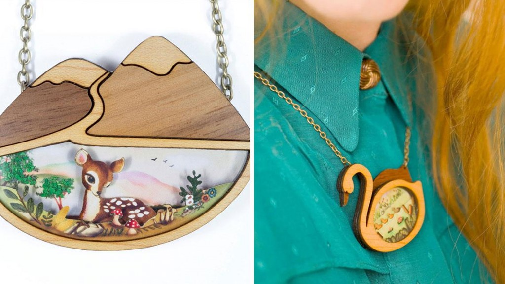 NOW YOU CAN WEAR YOUR FAVORITE FAIRYTALES AS A NECKLACE