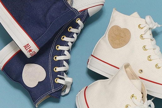 Converse’s Chuck Taylor All Star Gets Stamped With a Heart-Shaped Logo